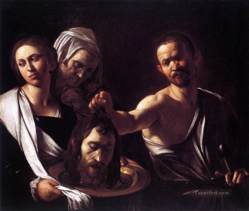 Caravaggio Painting - Salomé con la cabeza de San Juan Bautista Caravaggio